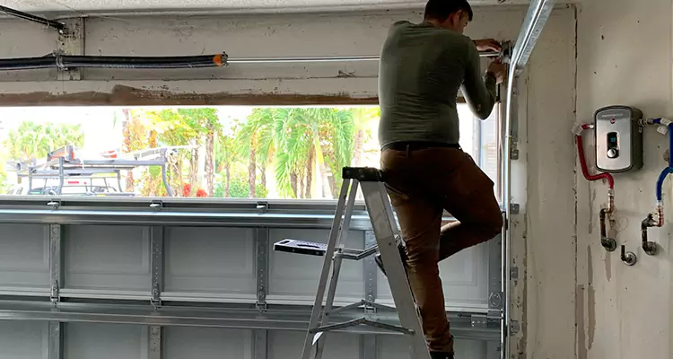 Garage Door Tension Spring Replacement in Titusville, FL