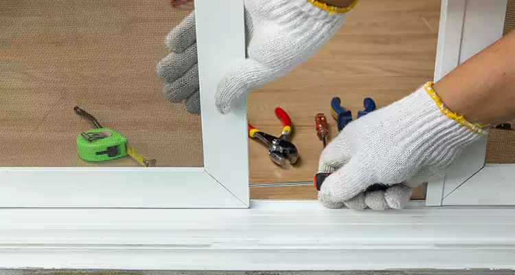 Sliding Glass Door Off Rails Repair in Titusville, FL